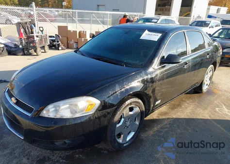 2008 Chevrolet Impala Ss из США, поврежденный, VIN 2G1WD58C389125871